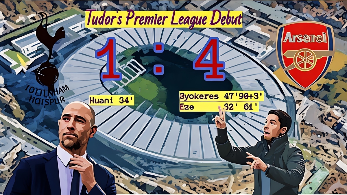 Tudor’s Premier League&nbsp;Debut