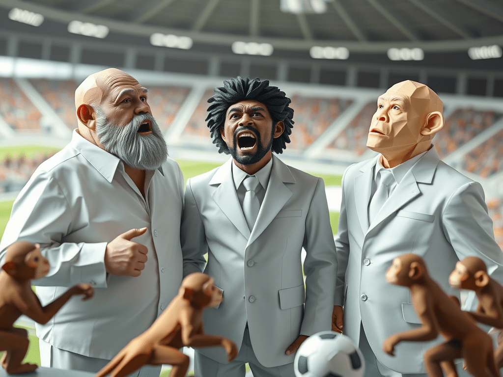 Talented Croatian Coaches: The Hefty One, the One with a Low Forehead, and the Bald One.