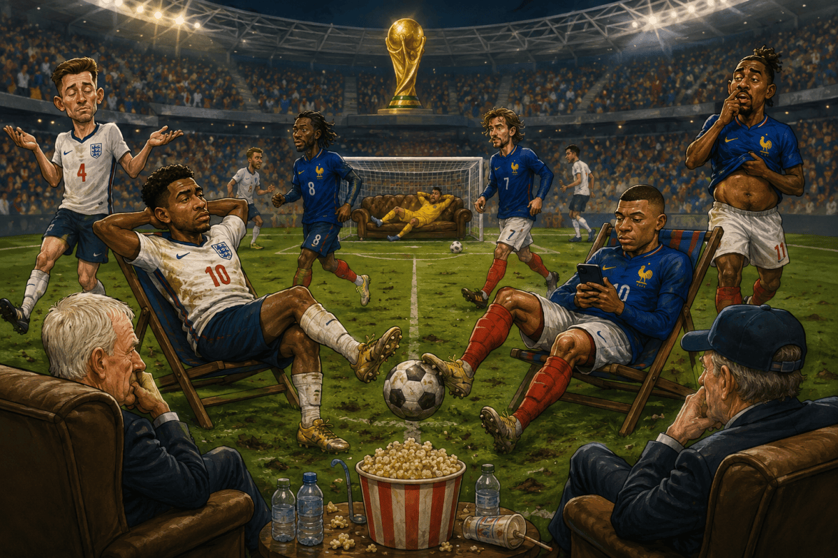 The Subtle Art of Not Giving a F*ck – How England and France Turned a World Cup Match into an&nbsp;Exhibition