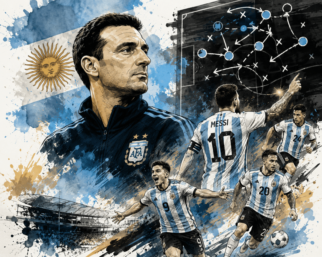 Lionel Scaloni and the Art of Adaptation: The Tactical Identity Behind Argentina’s 2026 World Cup Campaign