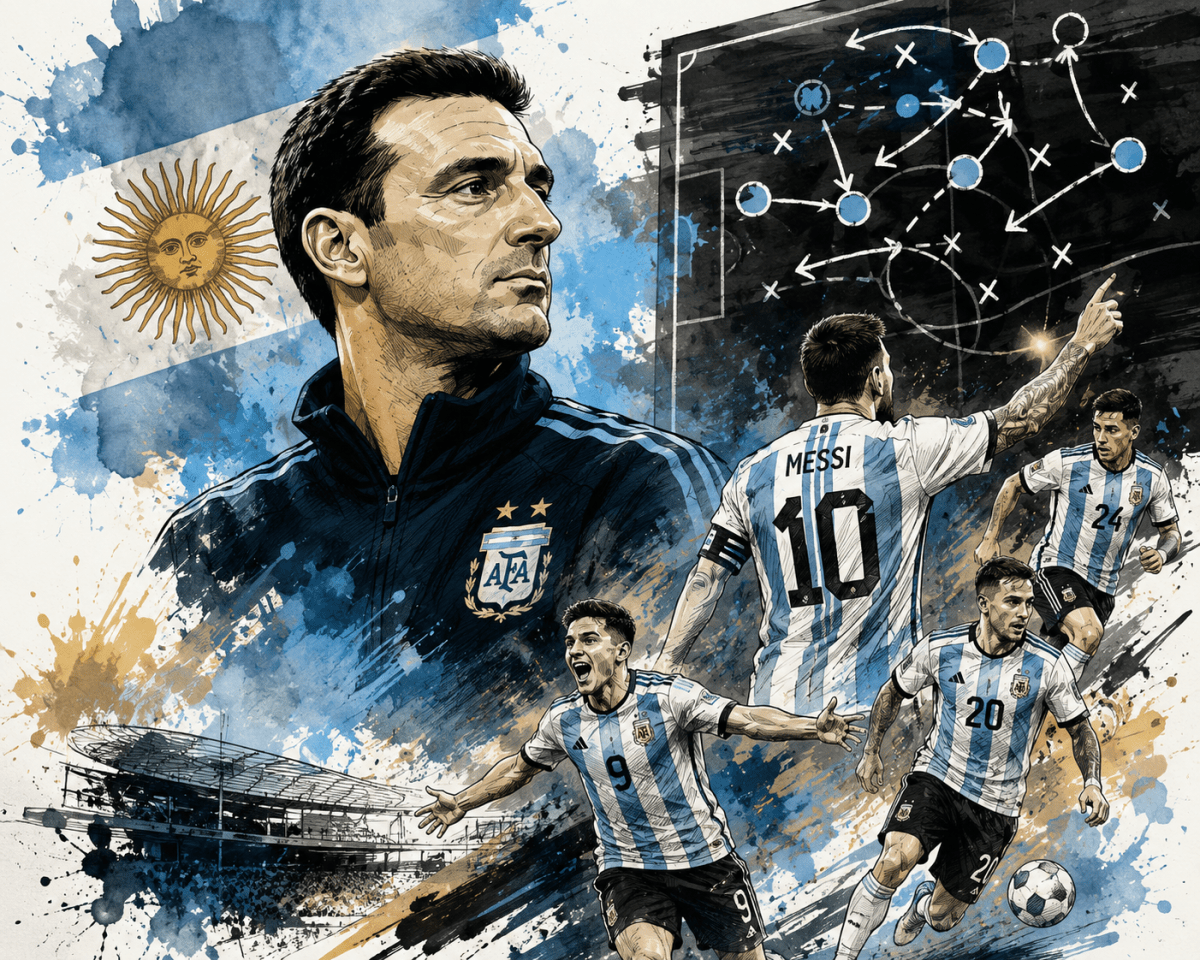 Lionel Scaloni and the Art of Adaptation: The Tactical Identity Behind Argentina’s 2026 World Cup&nbsp;Campaign
