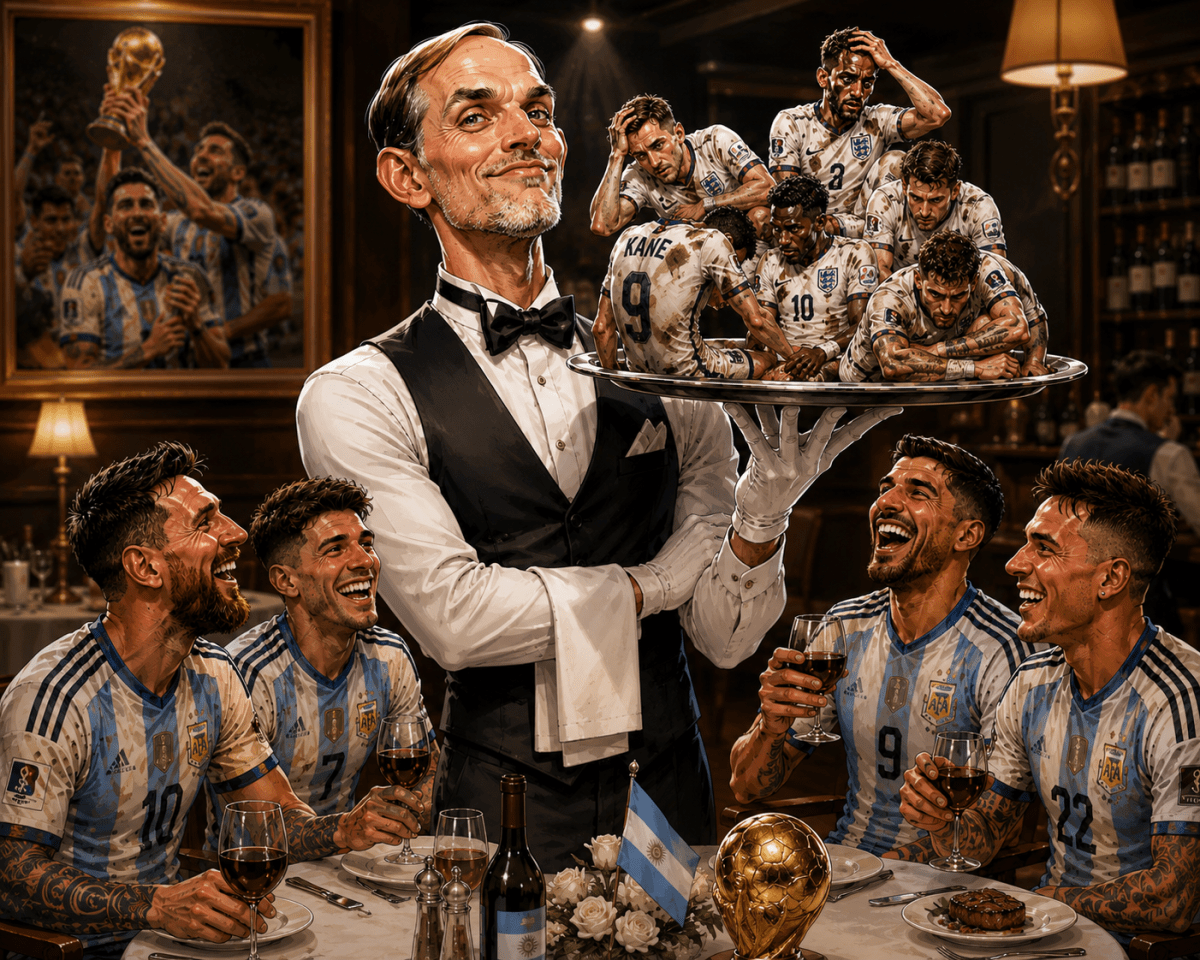 Tuchel the Waiter: How England Was Served for&nbsp;Dinner